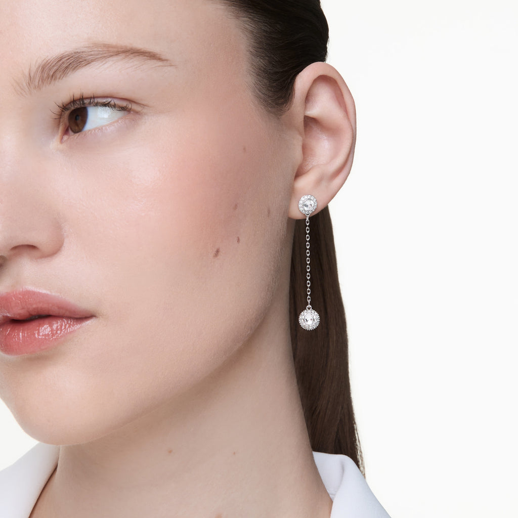 Una Angelic drop earrings