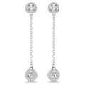 Una Angelic drop earrings