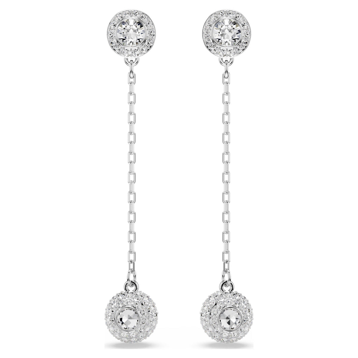 Una Angelic drop earrings