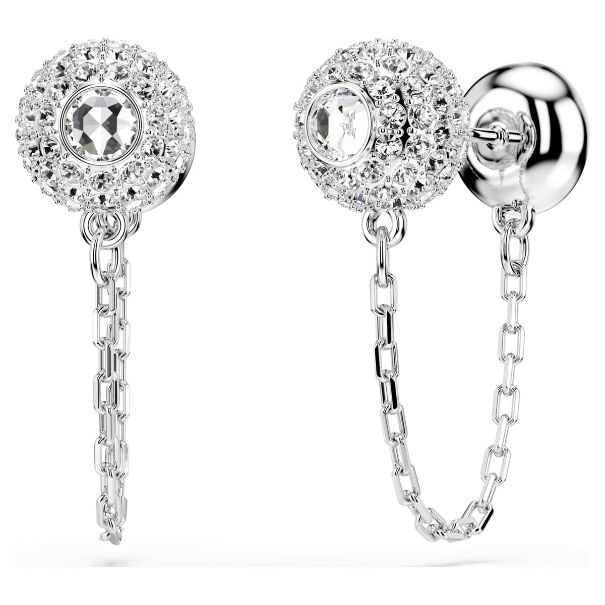 Una Angelic drop earrings