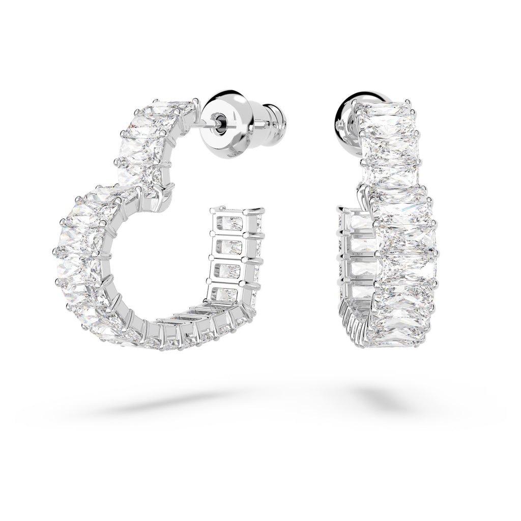 Matrix hoop earrings