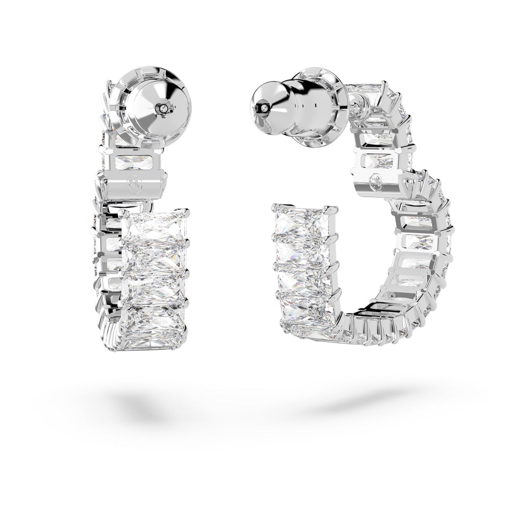 Matrix hoop earrings