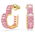 Matrix hoop earrings