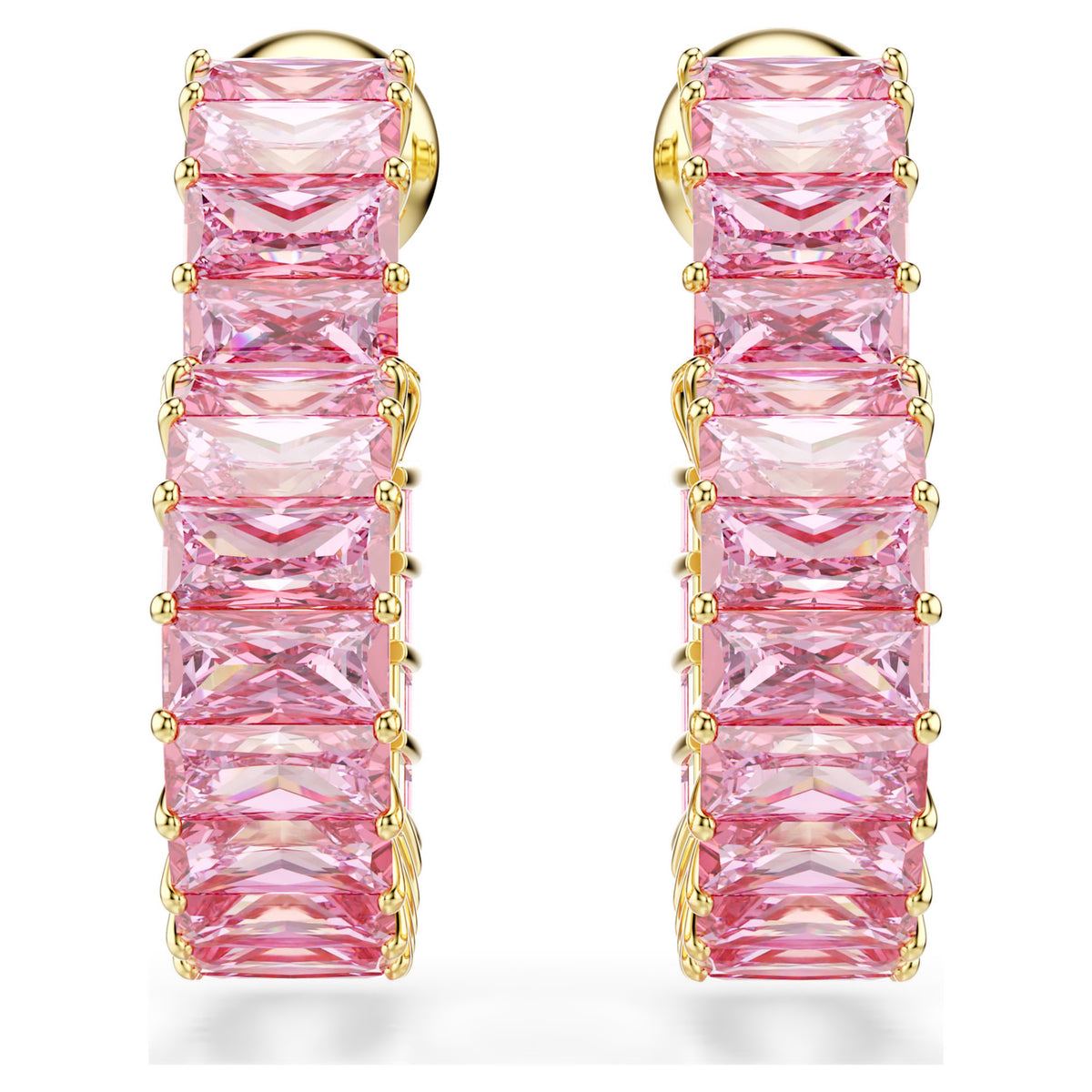Matrix hoop earrings