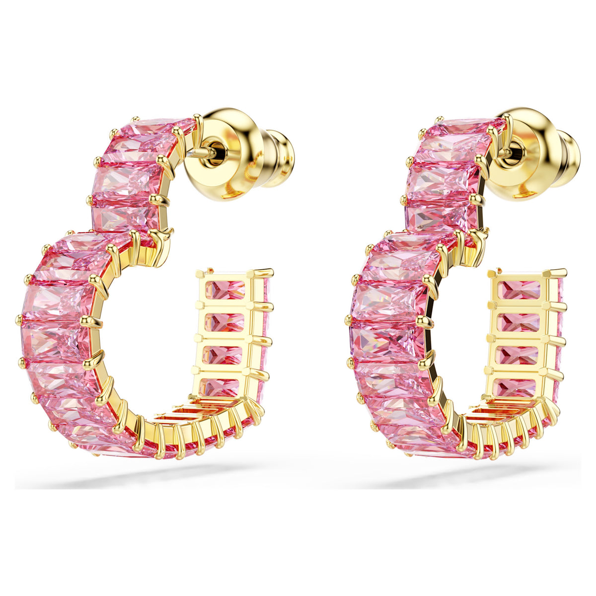 Matrix hoop earrings