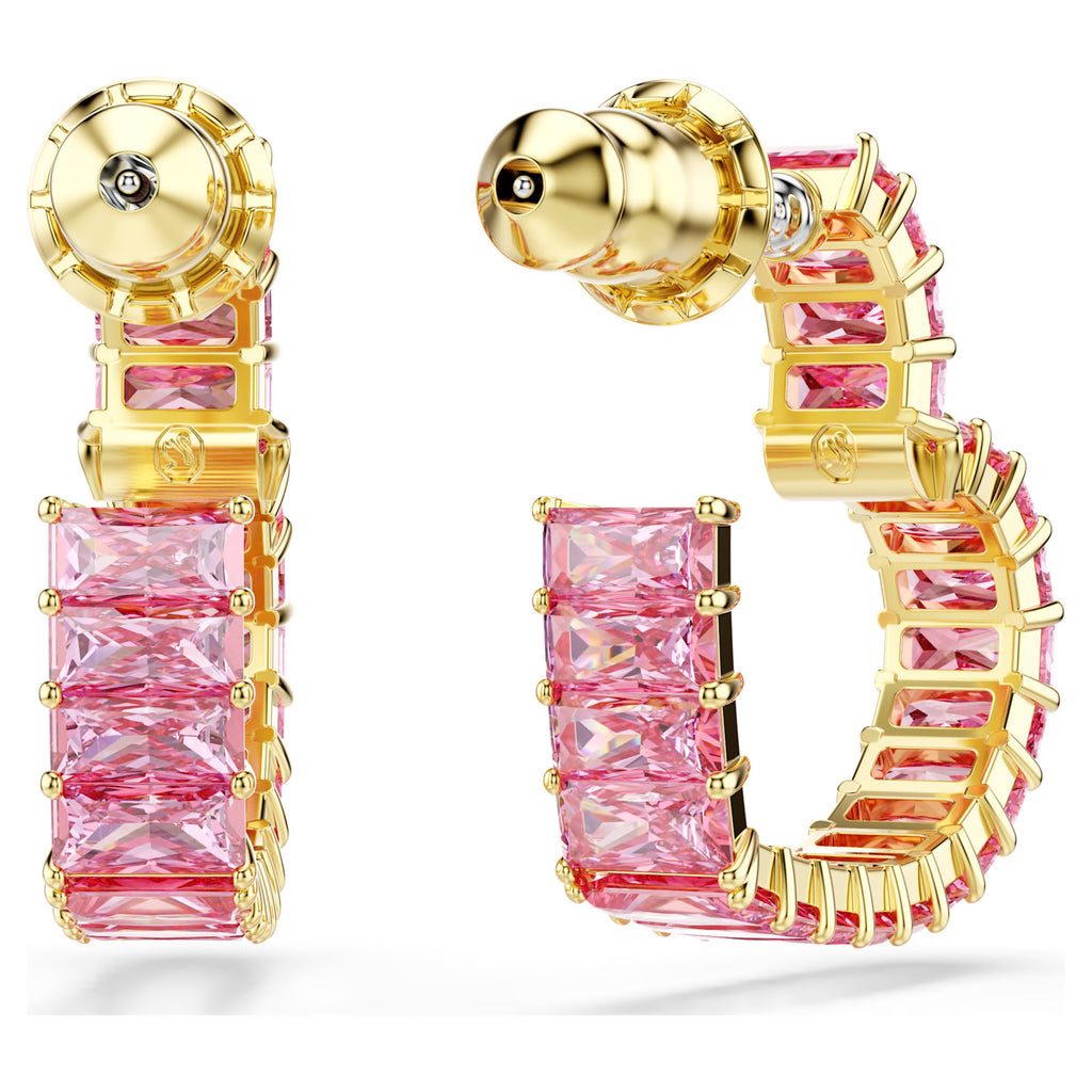 Matrix hoop earrings