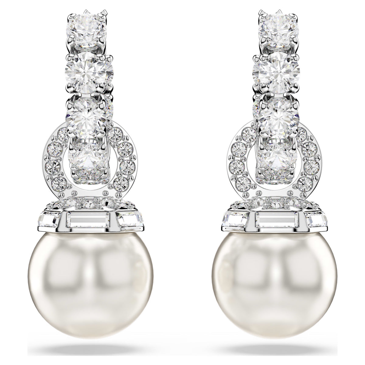 Matrix drop earrings