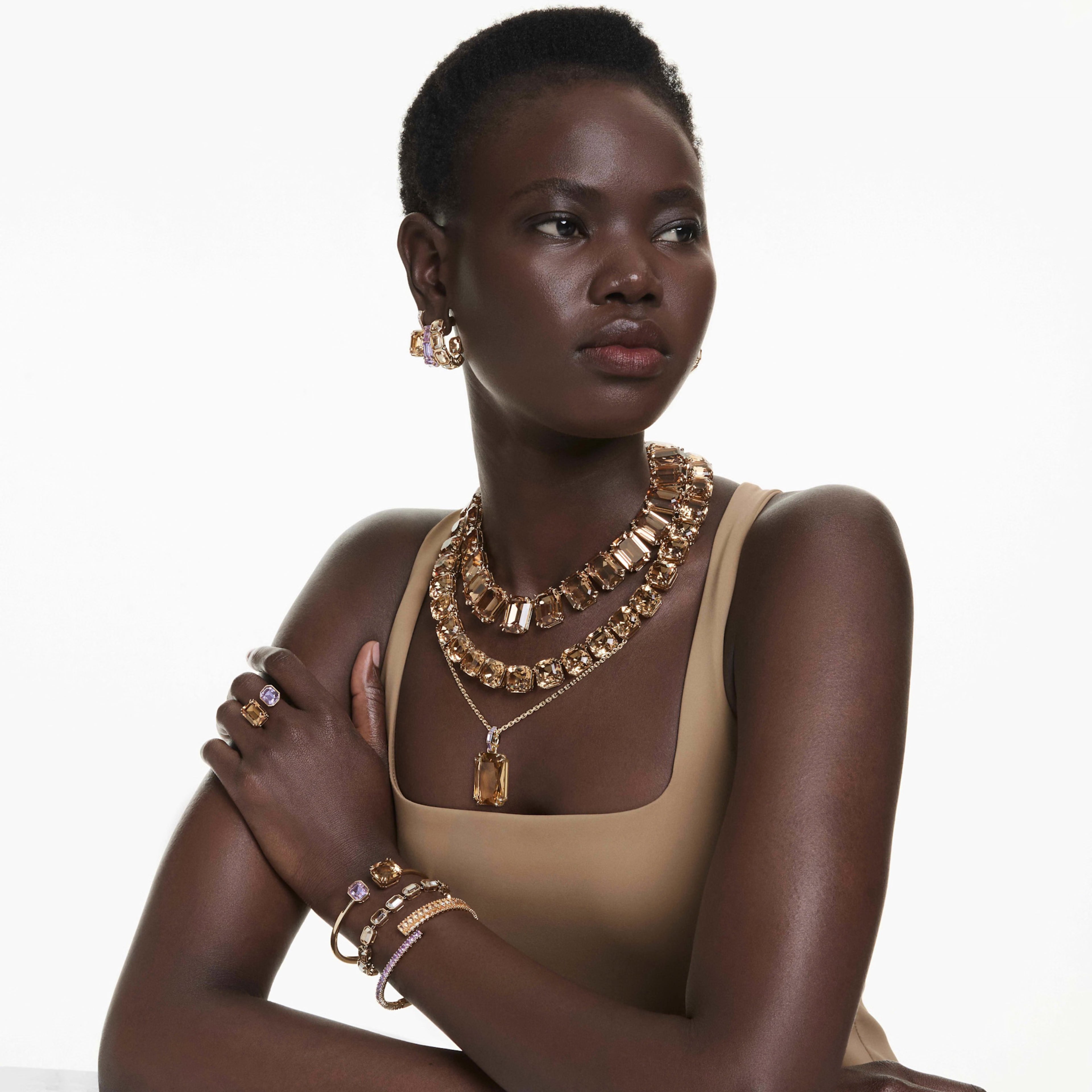 Millenia drop earrings