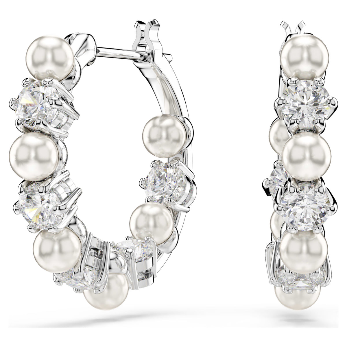 Matrix hoop earrings