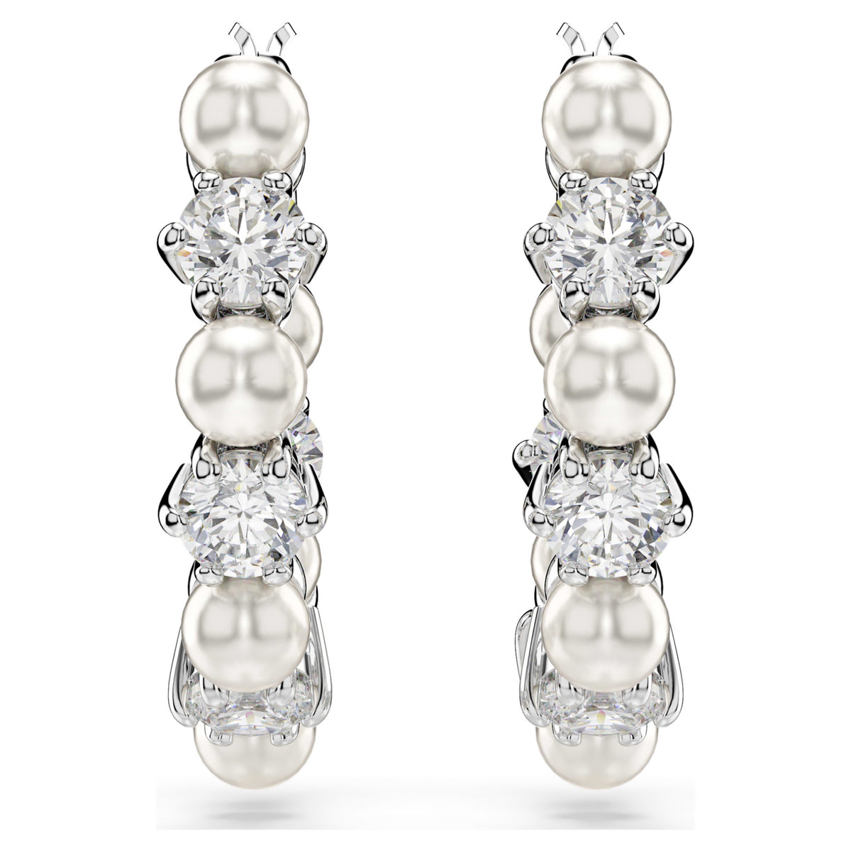 Matrix hoop earrings