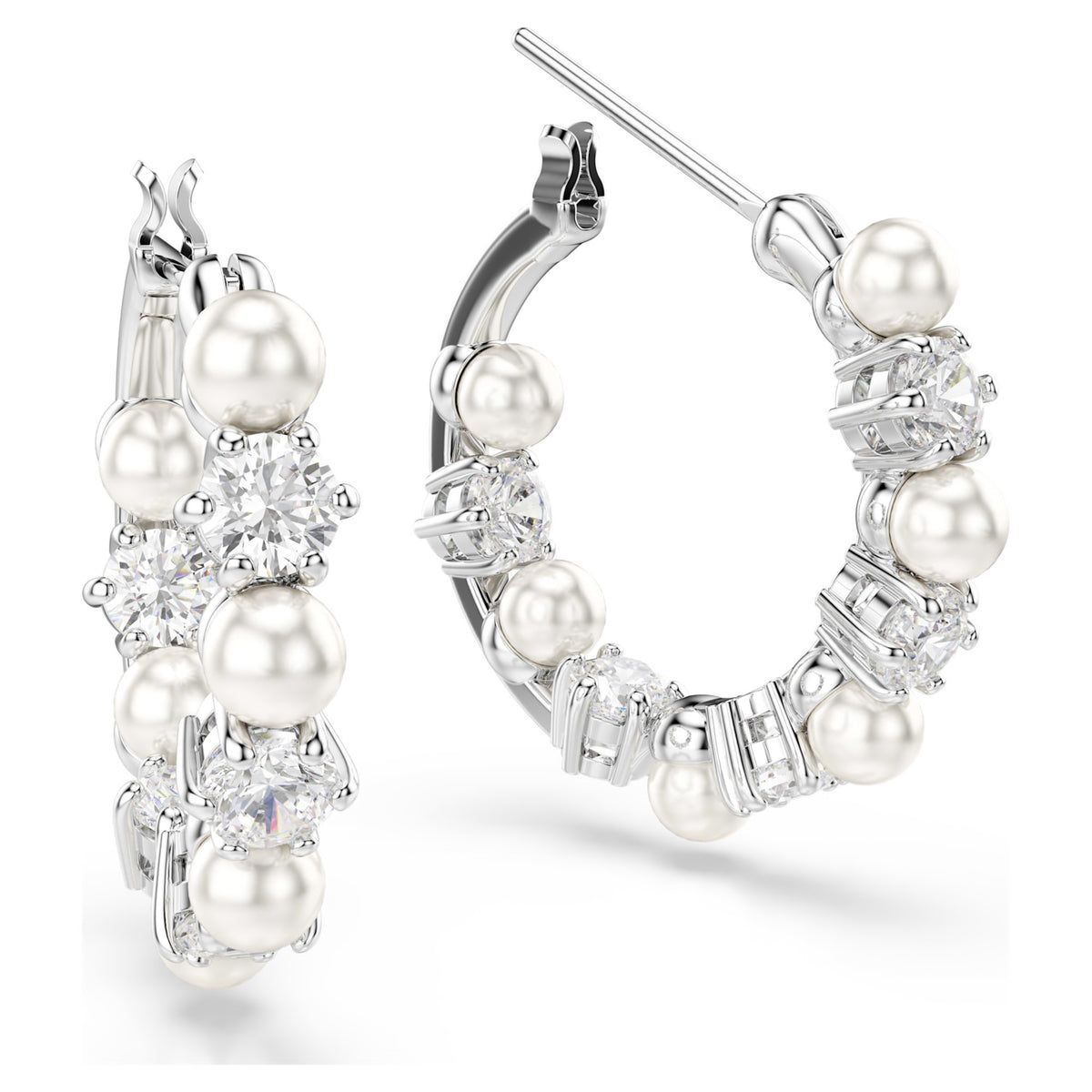 Matrix hoop earrings