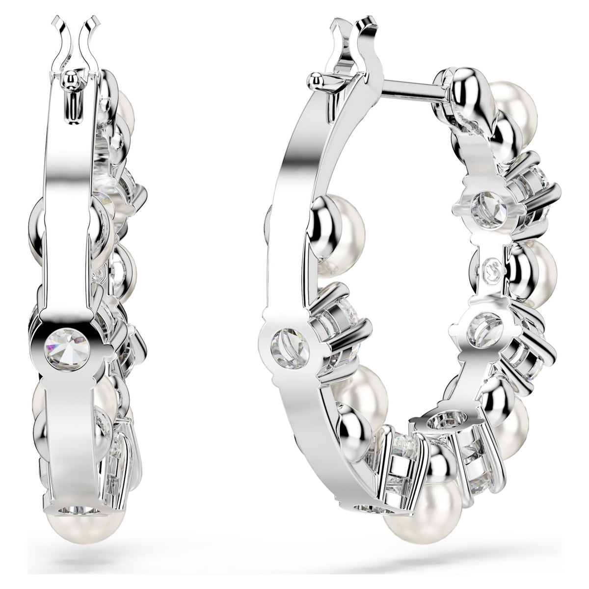Matrix hoop earrings