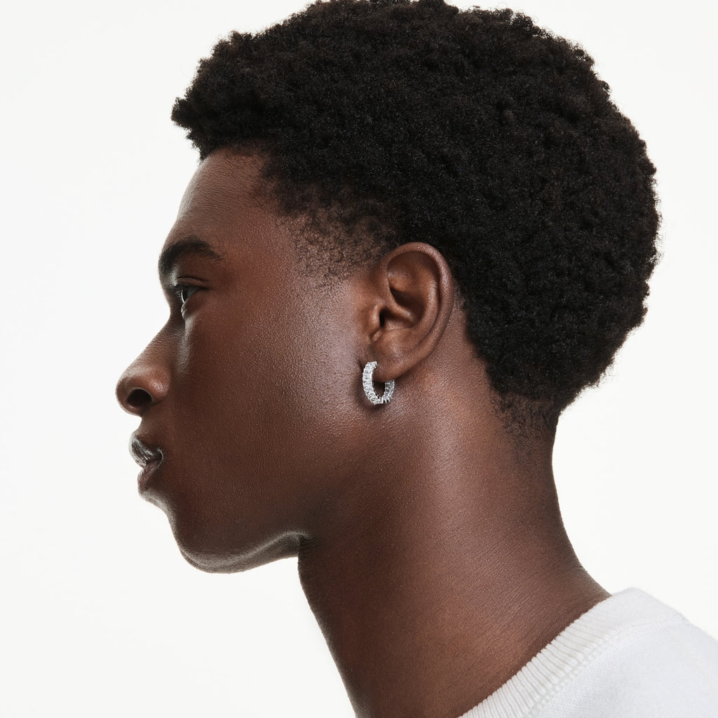 Matrix hoop earrings