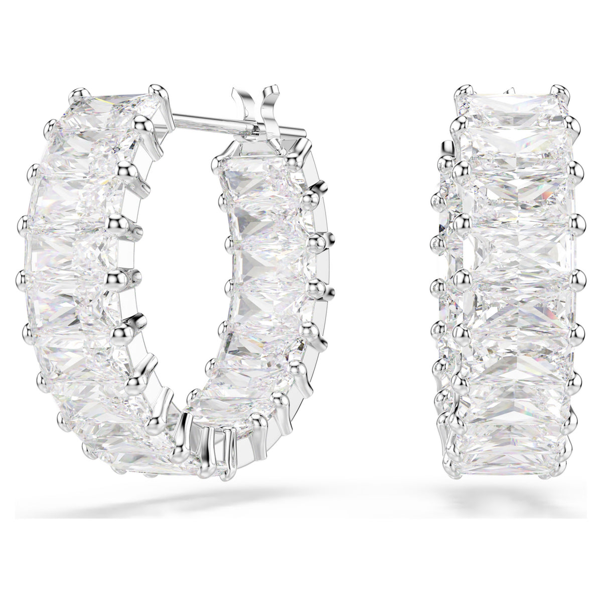 Matrix hoop earrings