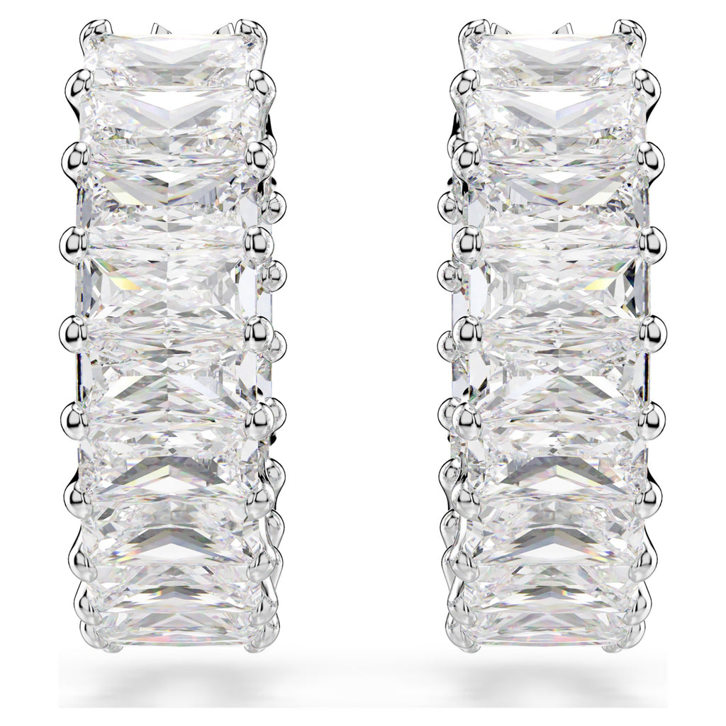 Matrix hoop earrings