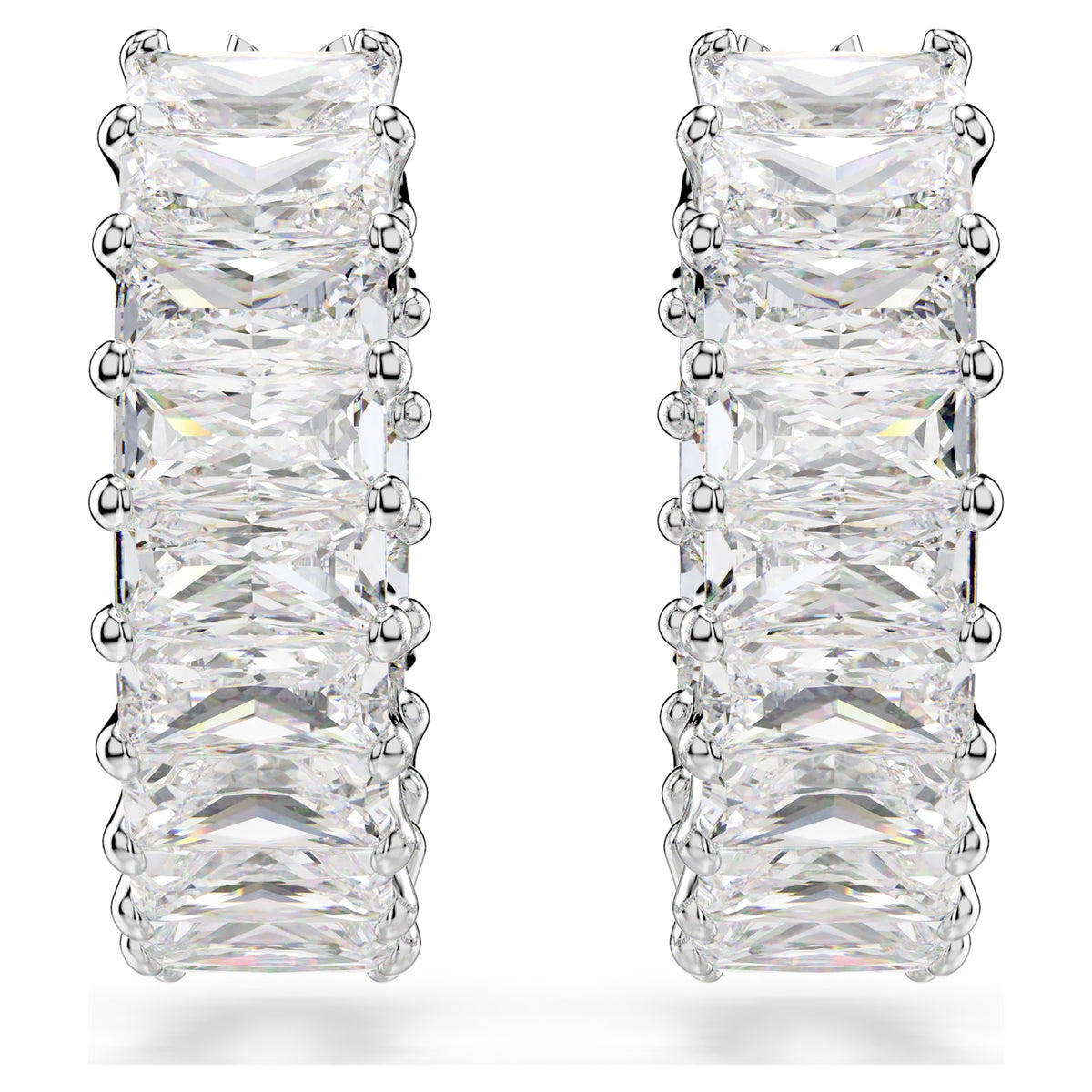 Matrix hoop earrings