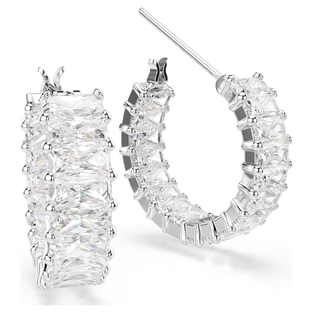 Matrix hoop earrings